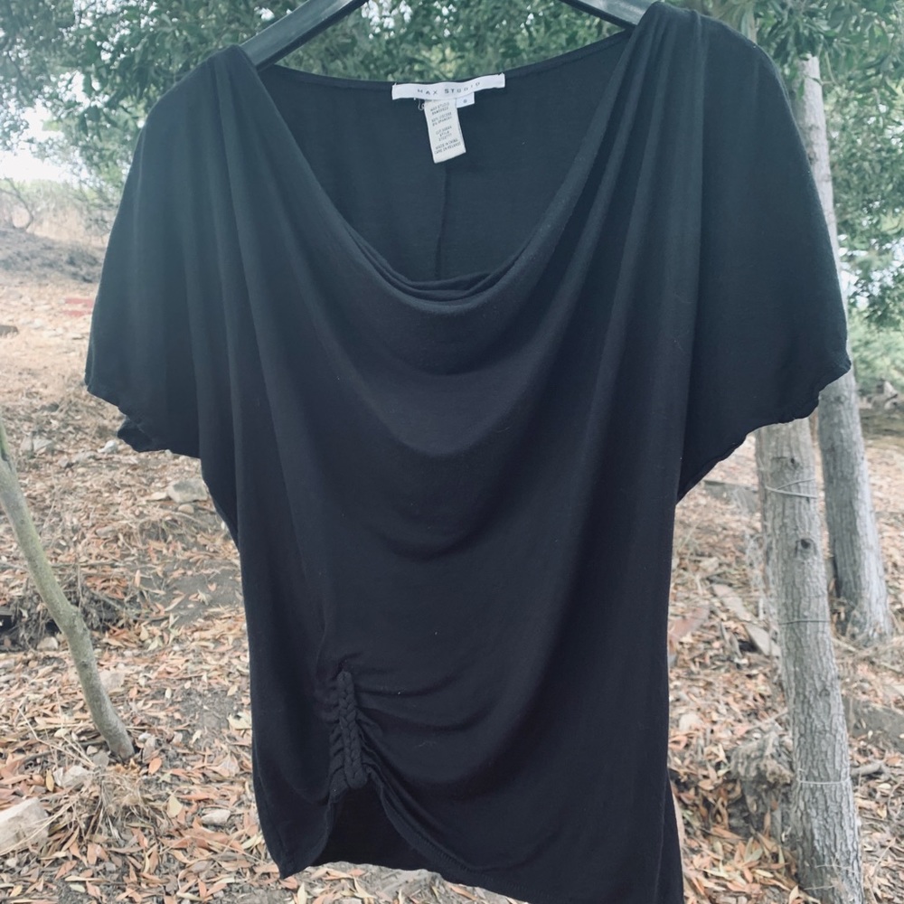 Max studio black top NWOT